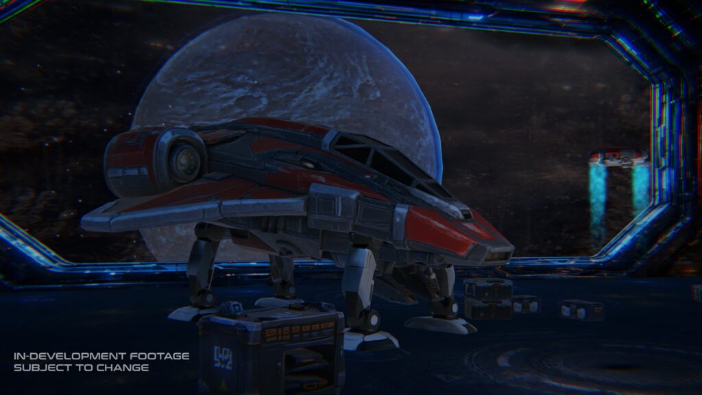 One of the many earnable player ships.
